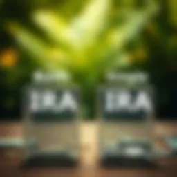 Side-by-side comparison of Roth IRA and Simple IRA structures