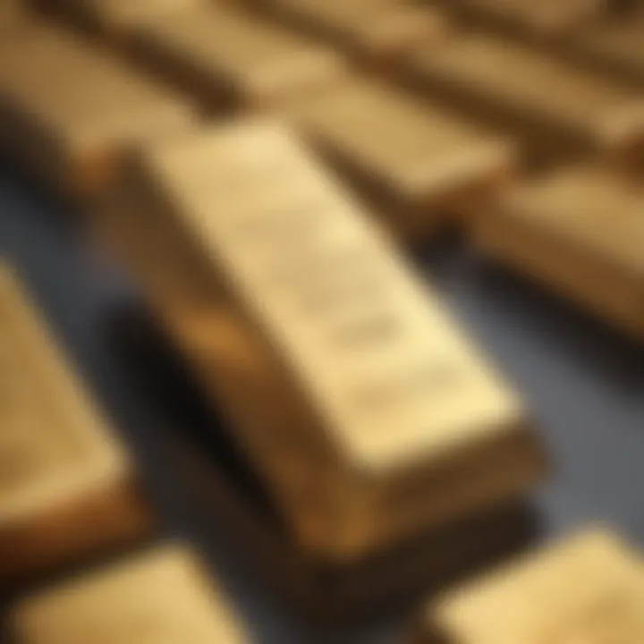 A gleaming gold bar symbolizing wealth and investment opportunities