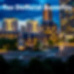 Conceptual illustration of tax deferral benefits in real estate transactions