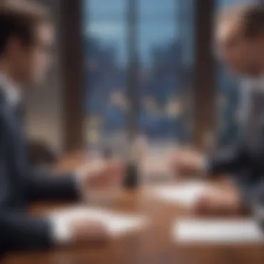 Stakeholder Negotiations in Business Sales Negotiation table with stakeholders