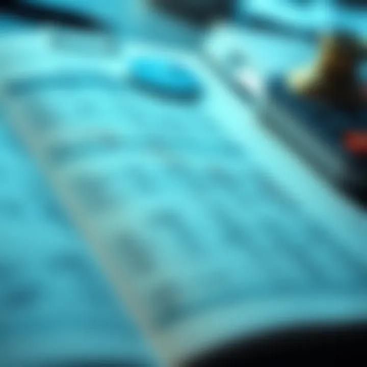 Understanding Financial Entries A detailed ledger showing financial entries