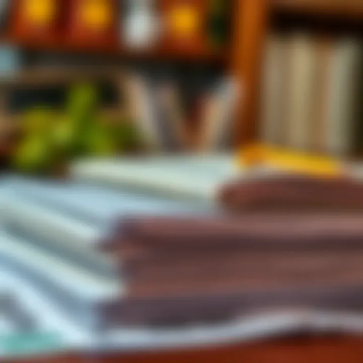 Overview of Financial Regulations A stack of financial regulations documents