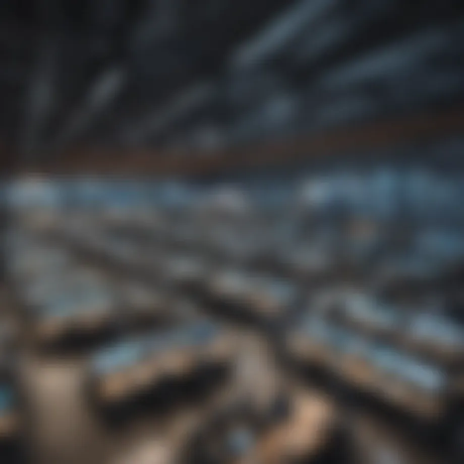 A dynamic trading floor illustrating the excitement of commodity trading