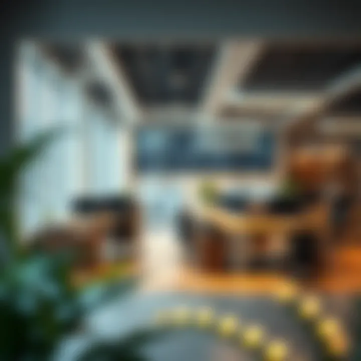 Modern Workspace Innovations Innovative workspace design reflecting modern work culture