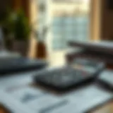 Crafting a Comprehensive Financial Plan A detailed financial plan on a desk with a calculator and notepad