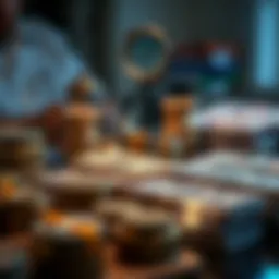 A collection of assets ready for appraisal.