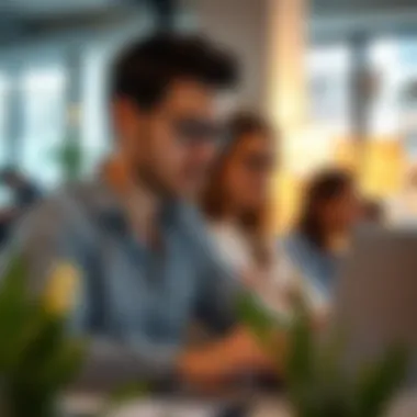 Freelance Opportunities for Fast Funds A freelancer engaging with a client online.