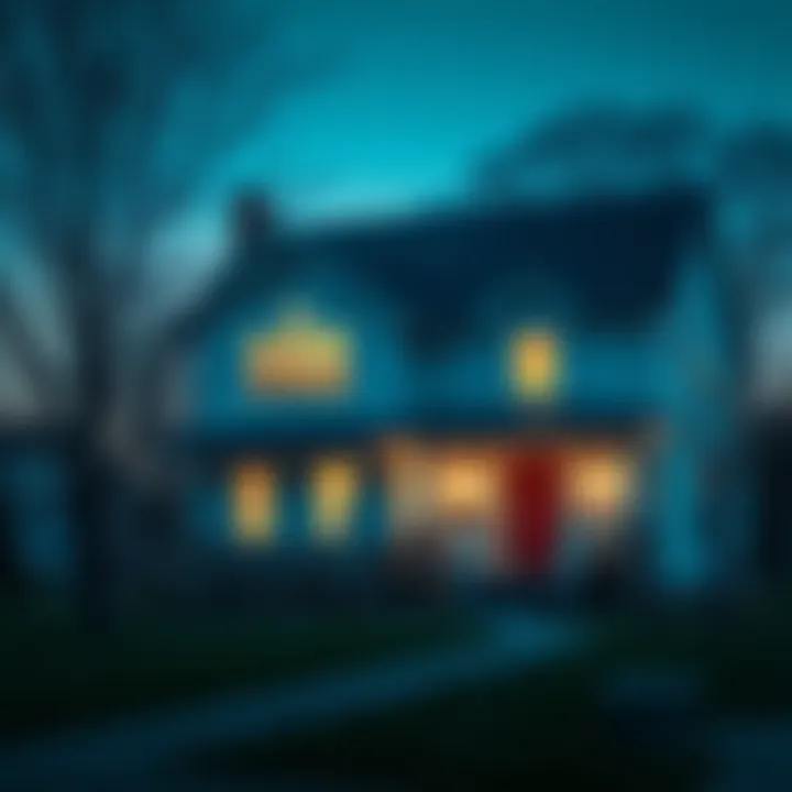 Secure Home Environment A secure home environment symbolizing protection from financial threats