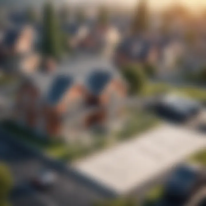 Infographic illustrating mortgage options