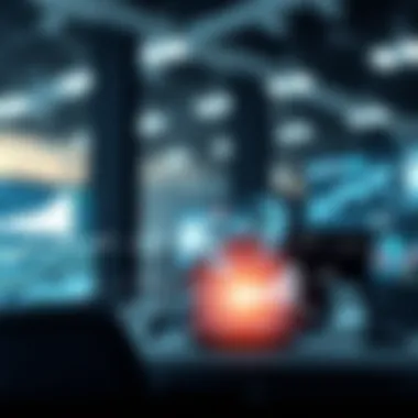 Visualization of technology tools for financial services