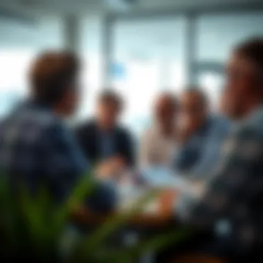 Collaborative Retirement Planning Group discussion on retirement strategies