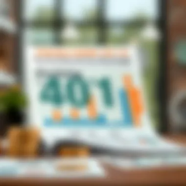 Visualizing 401(k) Plans and Tax Advantages Infographic about 401(k) plans and tax benefits