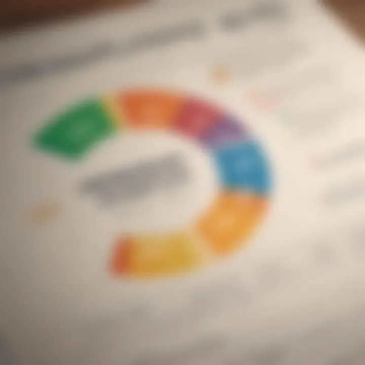 Chart depicting factors impacting credit score discrepancies