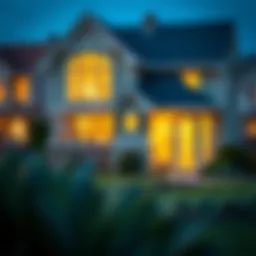 Illustration of mortgage loan points concept