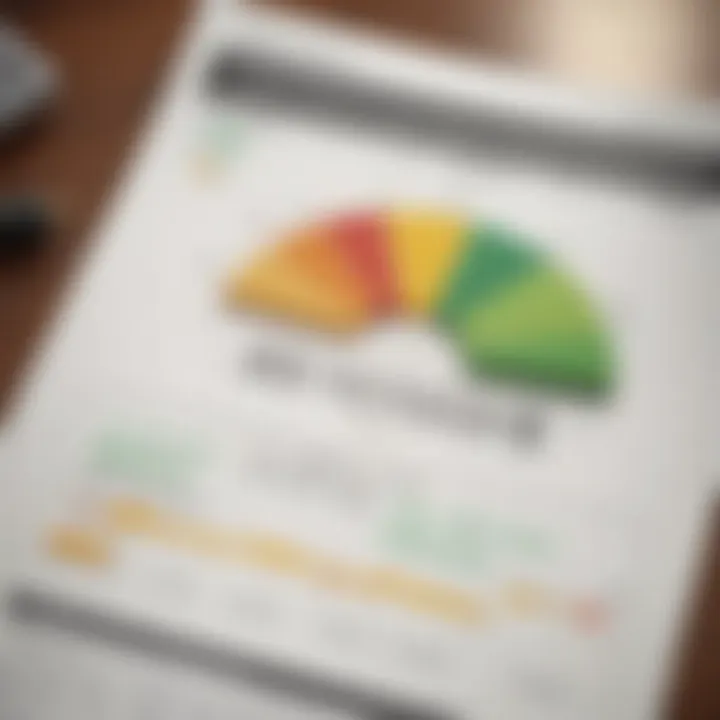 Graph illustrating the impact of soft inquiries on credit scores.