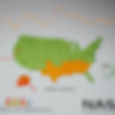 Geographical Cost Variations Map showing tax preparation cost variations