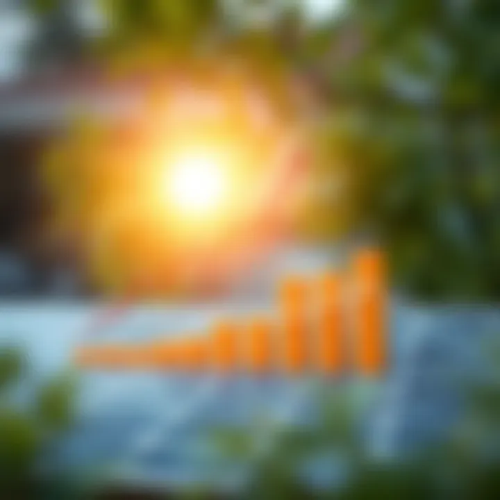 Potential Savings from Solar Energy Graph showcasing potential savings from solar energy