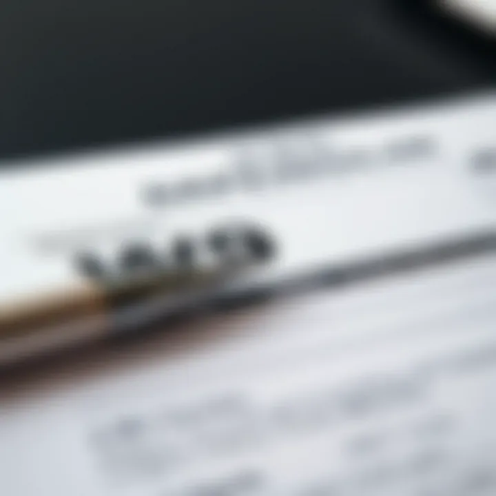 Detailed illustration of the W9 form highlighting its sections