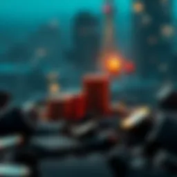 Visual representation of investment growth